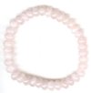 Rose Quartz Button Bracelet